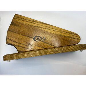 Case XX Wooden Knife Display Stand With Slotted Design For Multiple Knives